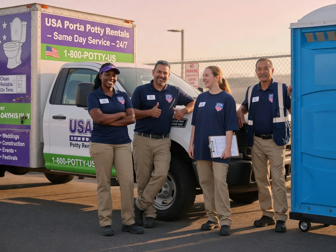Porta Potty Rental company in Burlington, WI