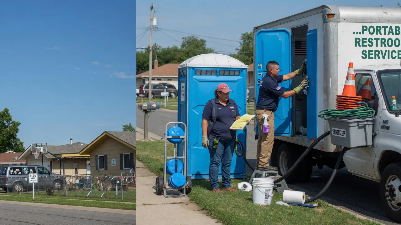 Portable Toilet Rental in Burlington, WI near me
